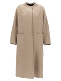 Beiger Kaschmir-Mantel Max Mara