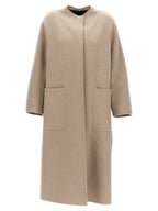 Beiger Kaschmir-Mantel Max Mara