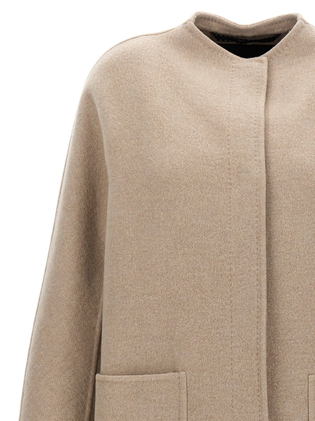 Beiger Kaschmir-Mantel Max Mara