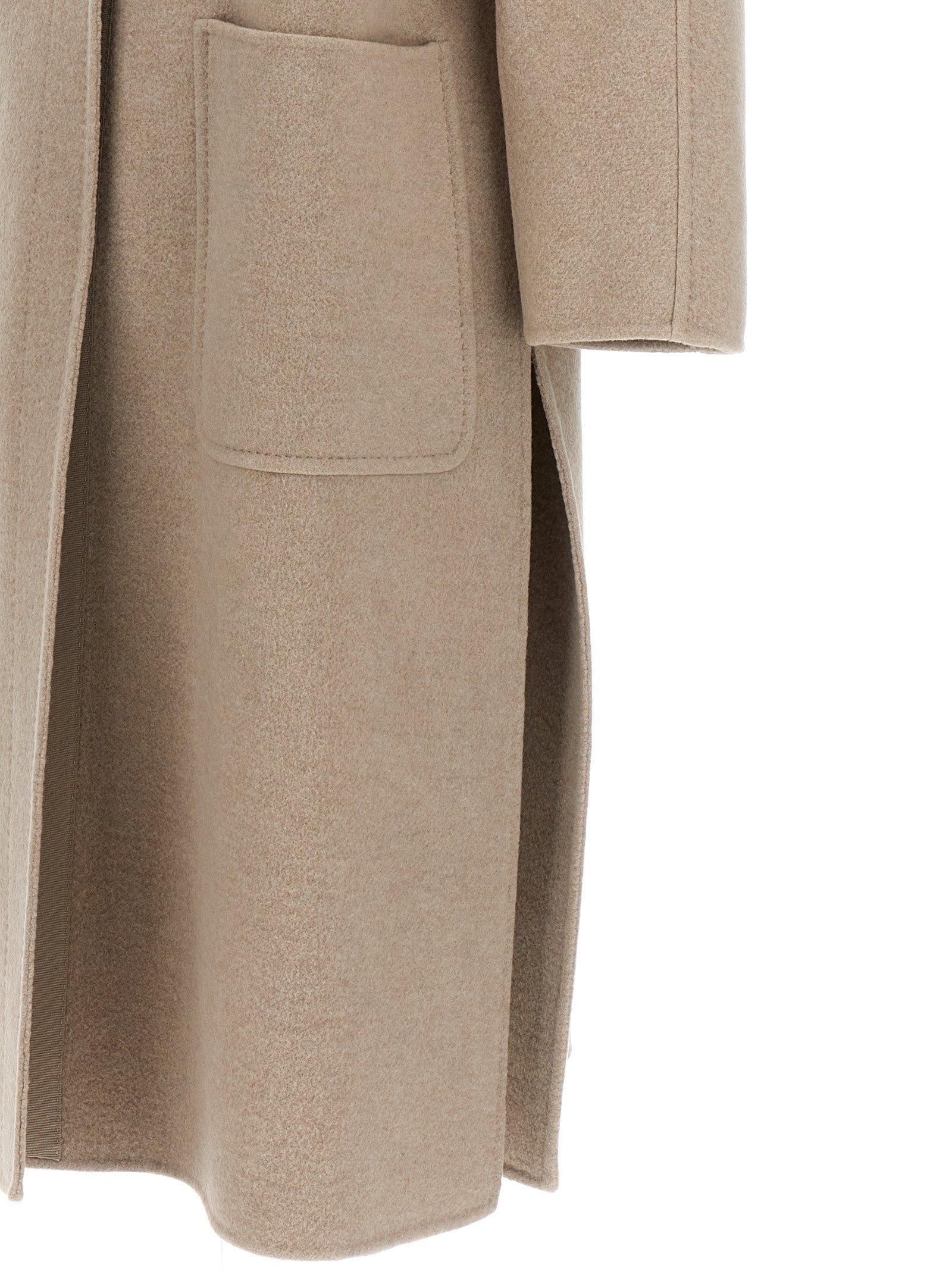 Beiger Kaschmir-Mantel Max Mara