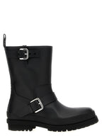 Schwarze Ankle Boots aus Polyester