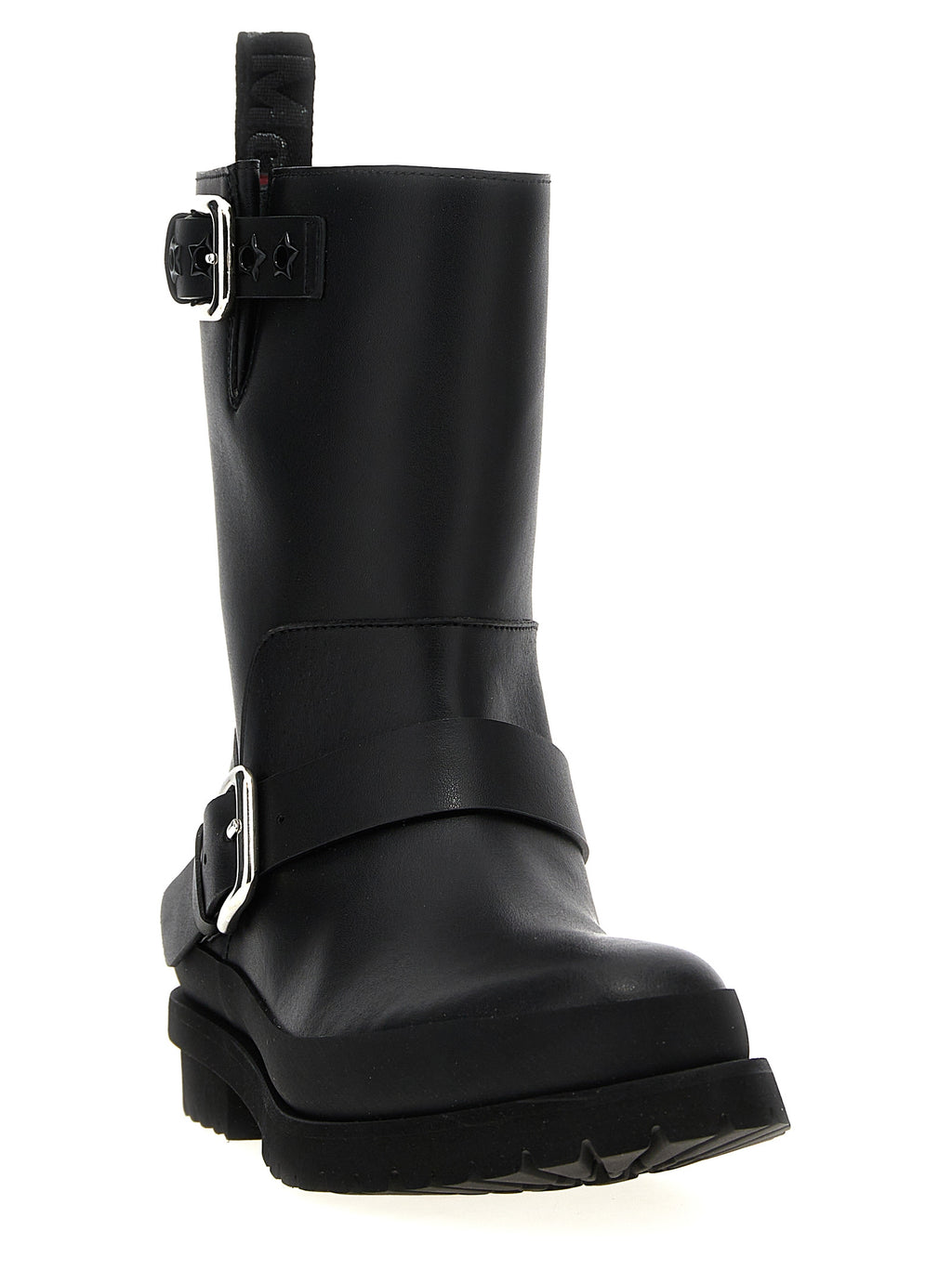 Schwarze Ankle Boots aus Polyester