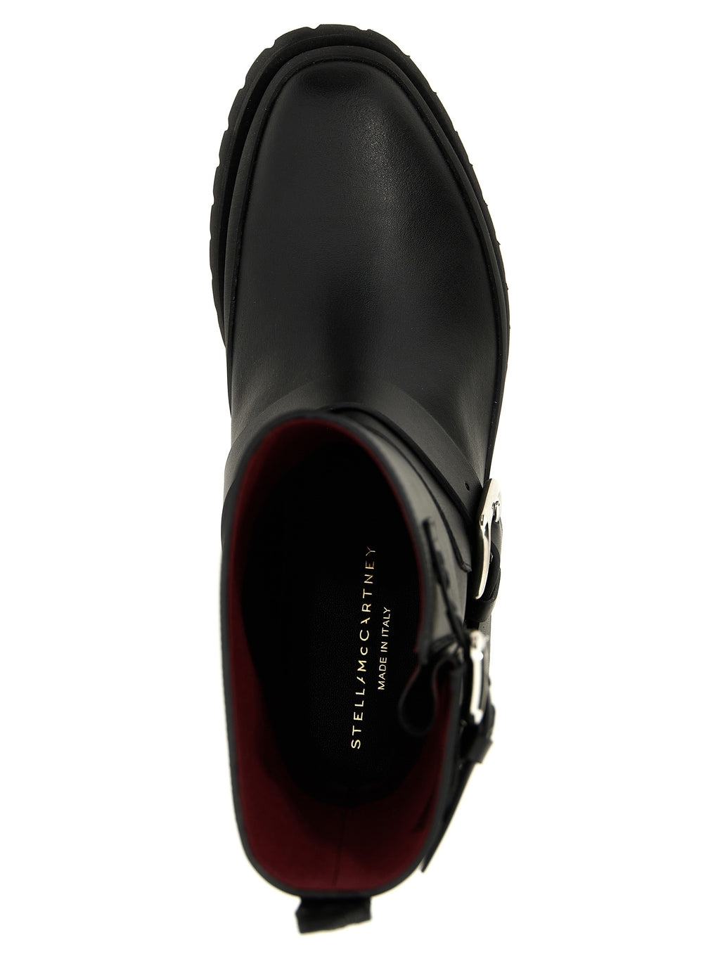 Schwarze Ankle Boots aus Polyester
