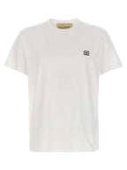 Weißes Baumwoll-T-Shirt