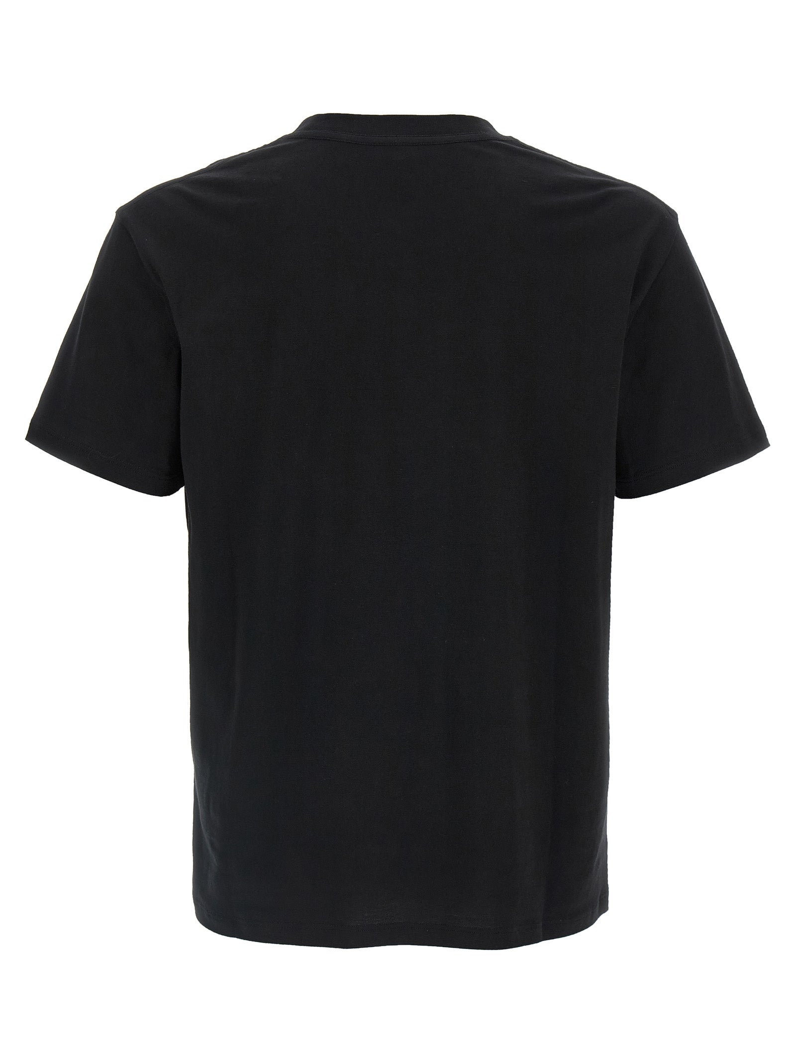 Schwarzes Baumwoll-T-Shirt Valentino Garavani