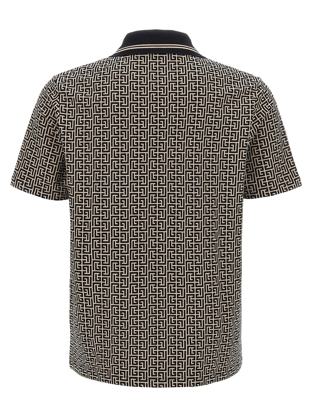 Bicolor Cotton Polo Shirt