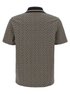 Bicolor Cotton Polo Shirt