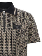 Bicolor Cotton Polo Shirt