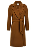 Brauner Kaschmir-Mantel Max Mara