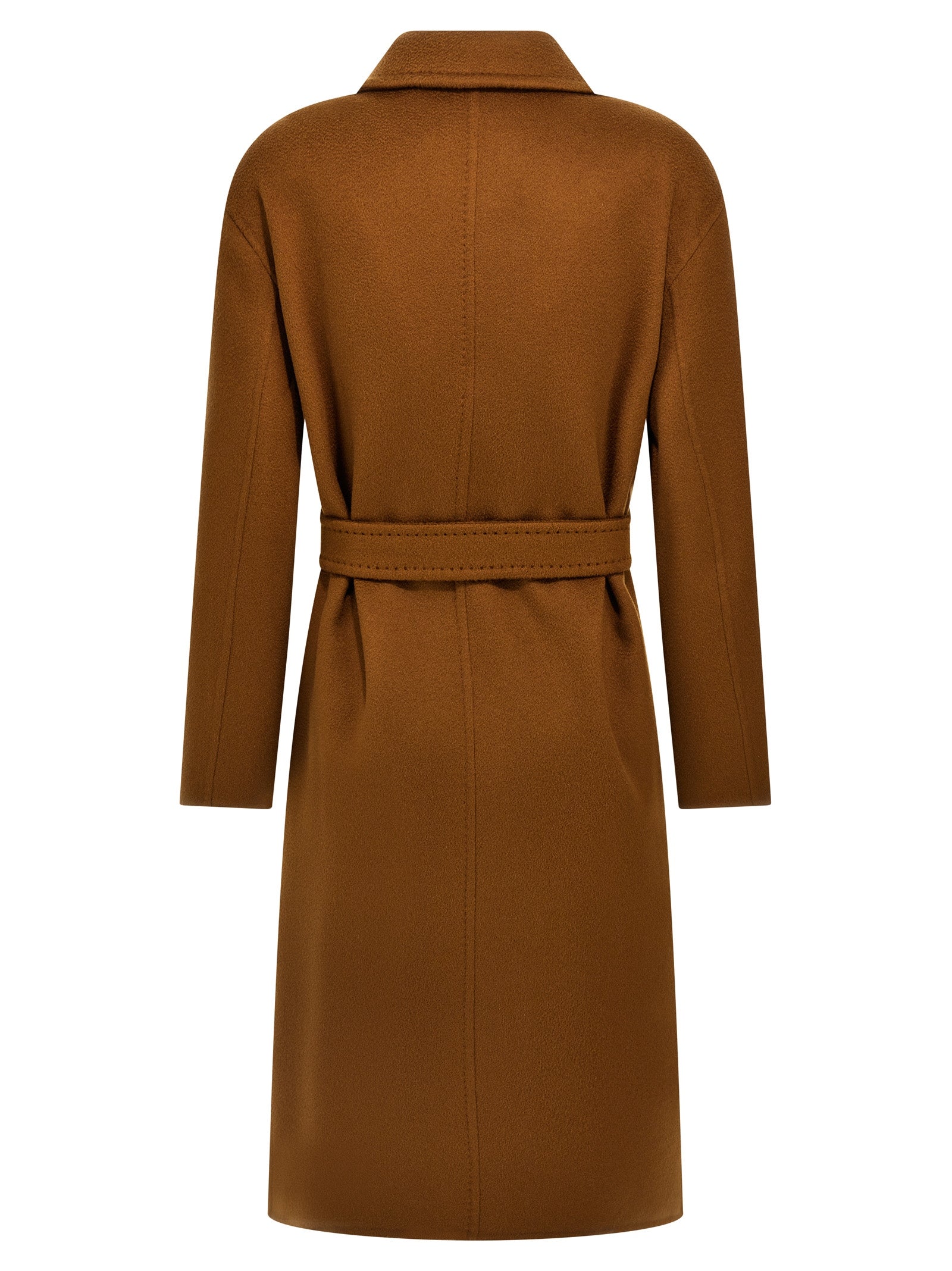 Brauner Kaschmir-Mantel Max Mara
