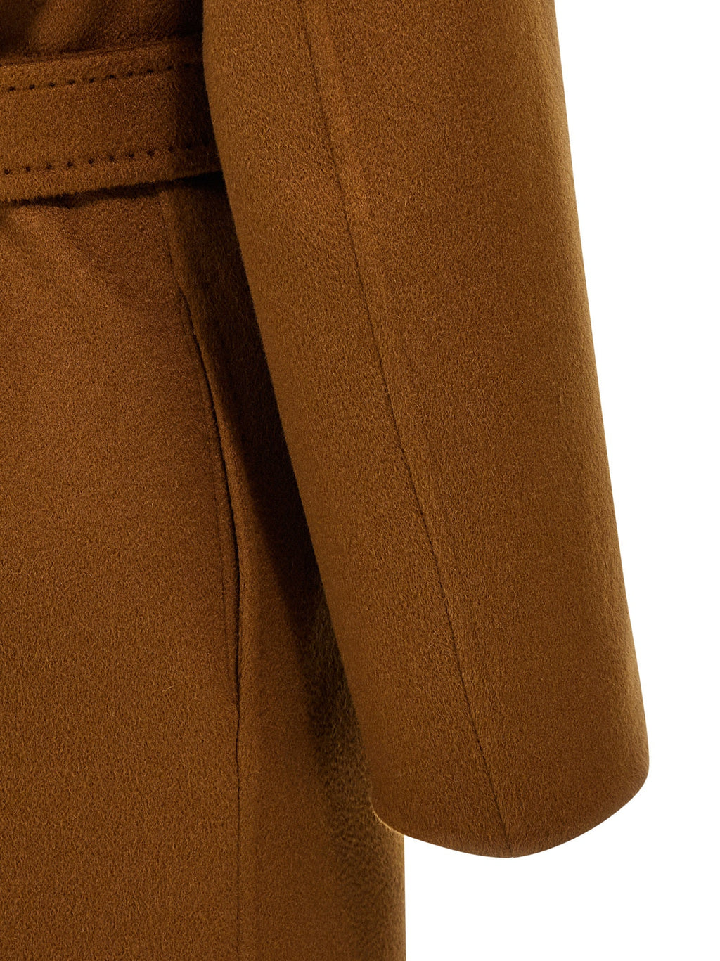 Brauner Kaschmir-Mantel Max Mara