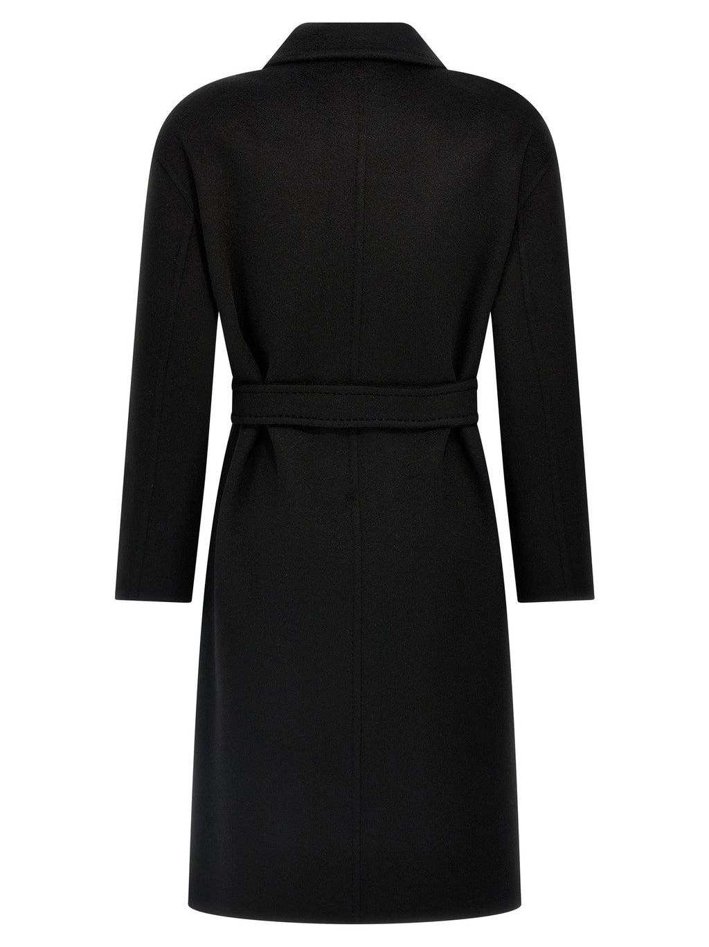 Schwarzer Kaschmir-Mantel Max Mara