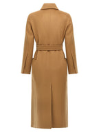 Brauner Kaschmir-Mantel Max Mara