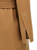 Brauner Kaschmir-Mantel Max Mara