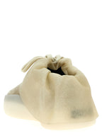 Beige Leder Low-Top Sneaker