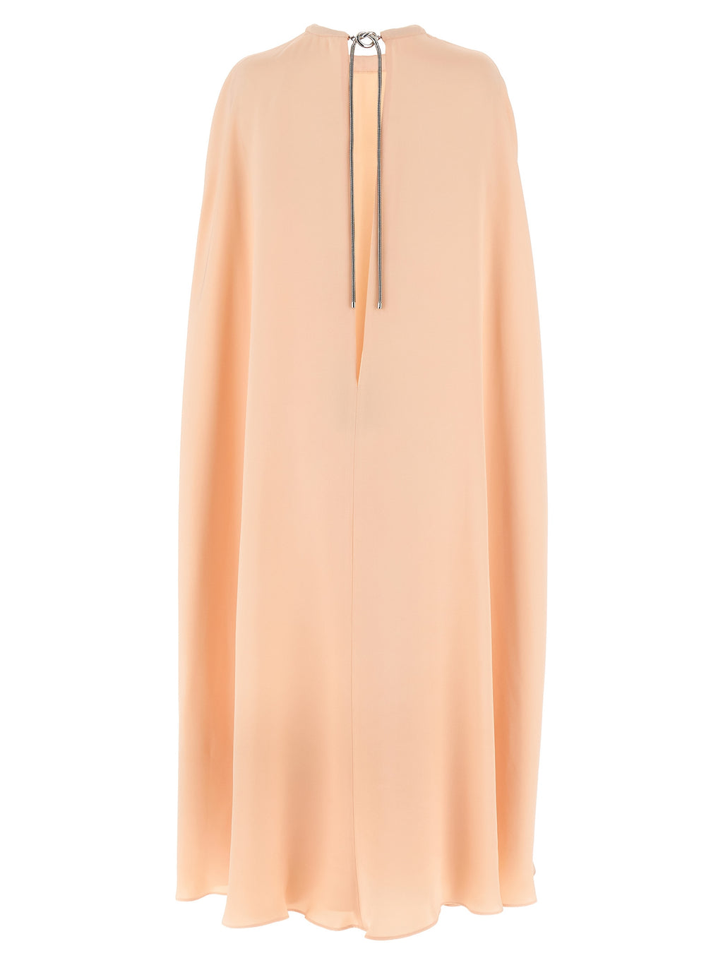 Mehrfarbiges Seiden-Midikleid