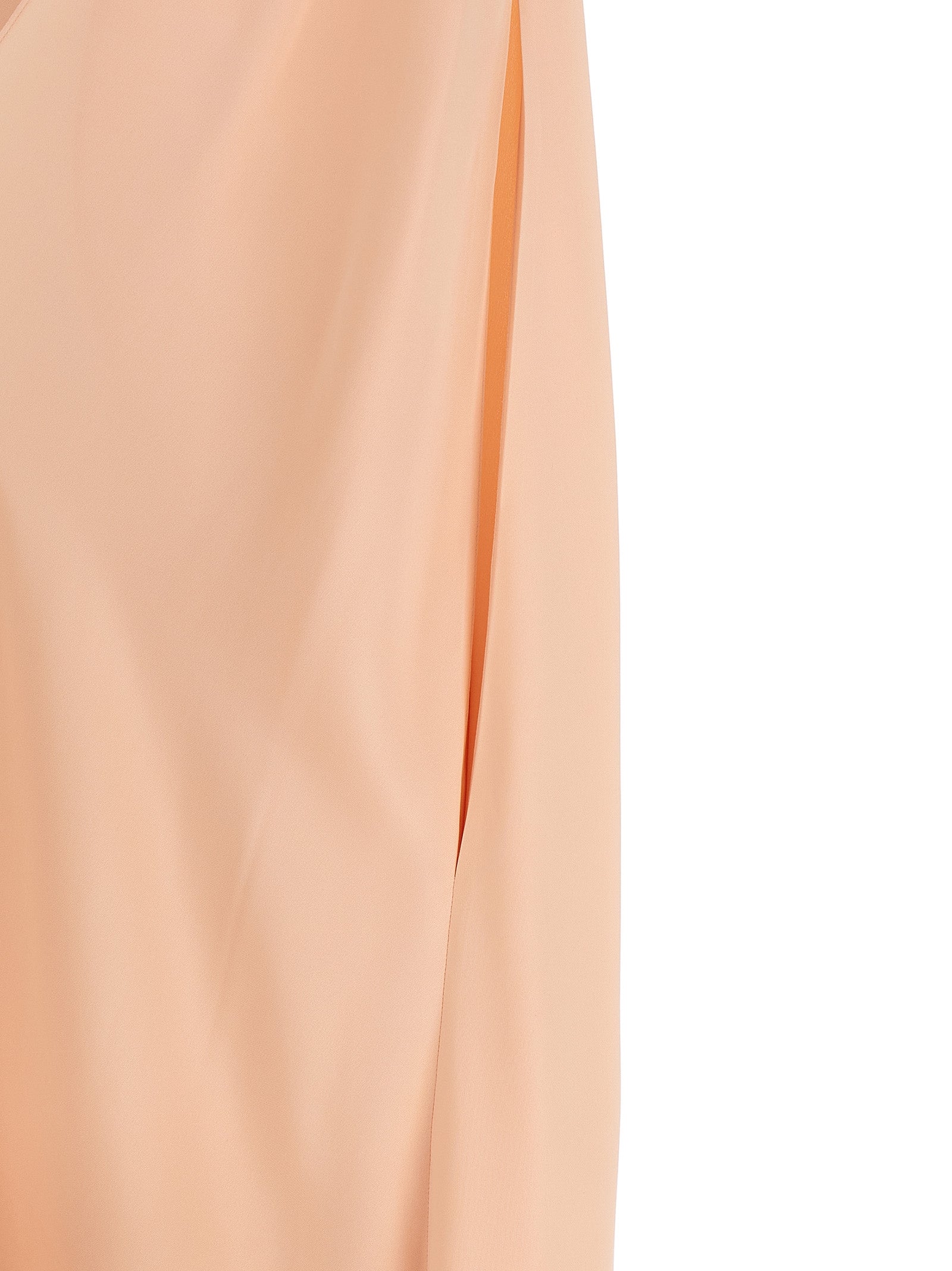 Mehrfarbiges Seiden-Midikleid