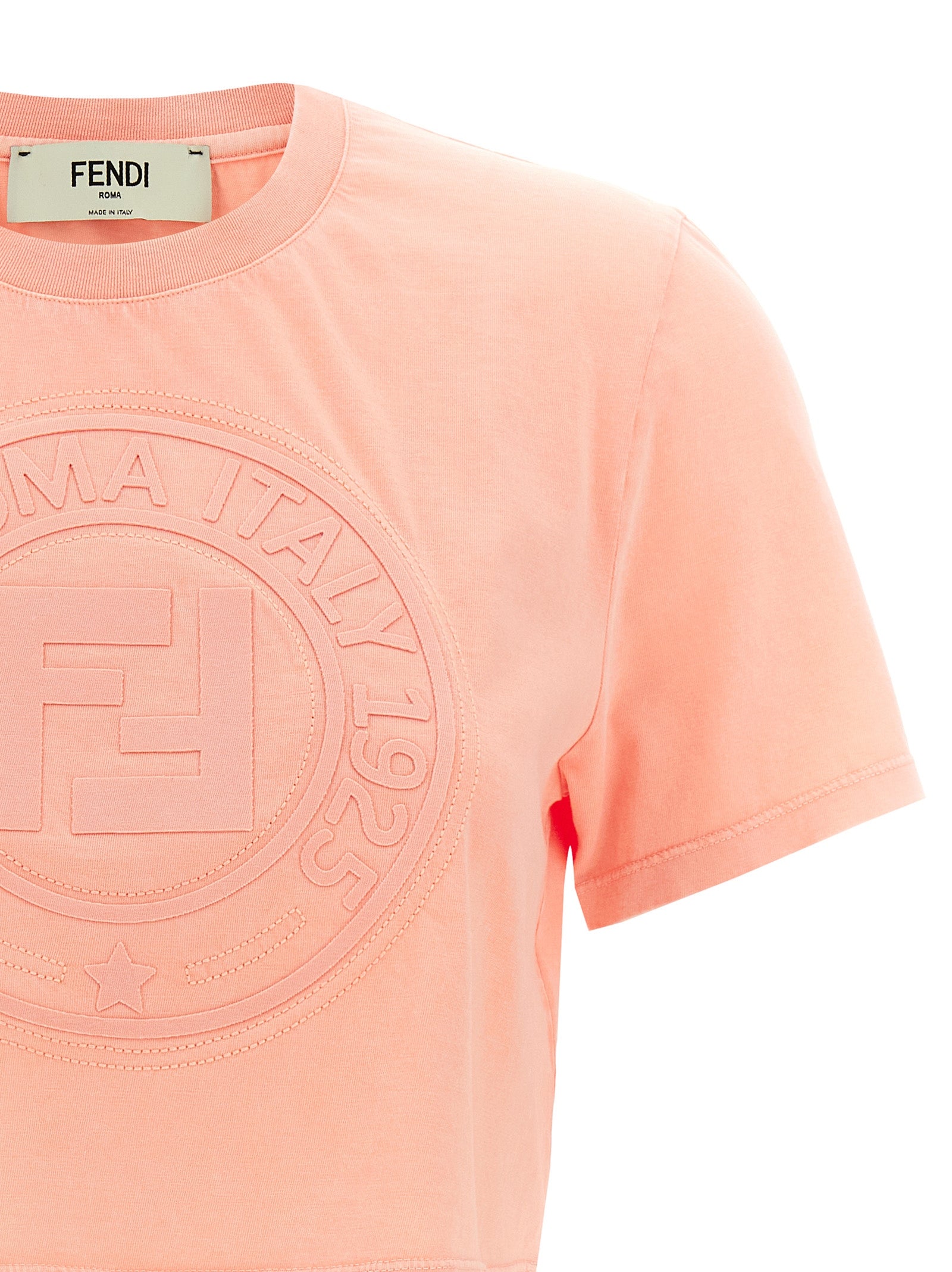 Mehrfarbiges Baumwoll-T-Shirt