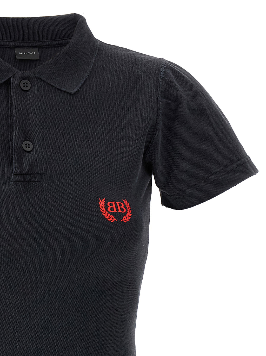 Schwarzes kurzes Baumwollkleid
