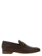Braune Loafer aus Ziegenleder