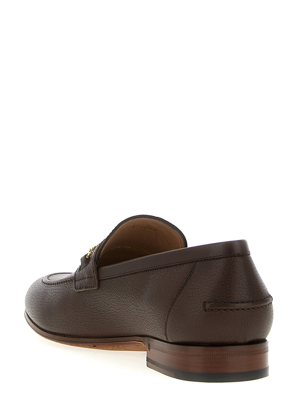 Braune Loafer aus Ziegenleder