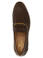Braune Loafer aus Ziegenleder