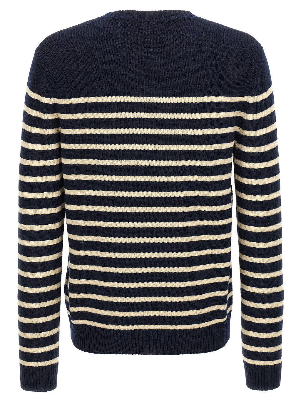 Blauer Cardigan aus Schurwolle