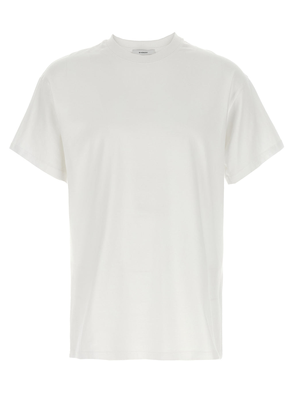 Weißes Baumwoll-T-Shirt