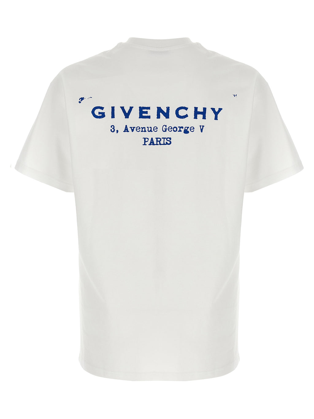 Weißes Baumwoll-T-Shirt