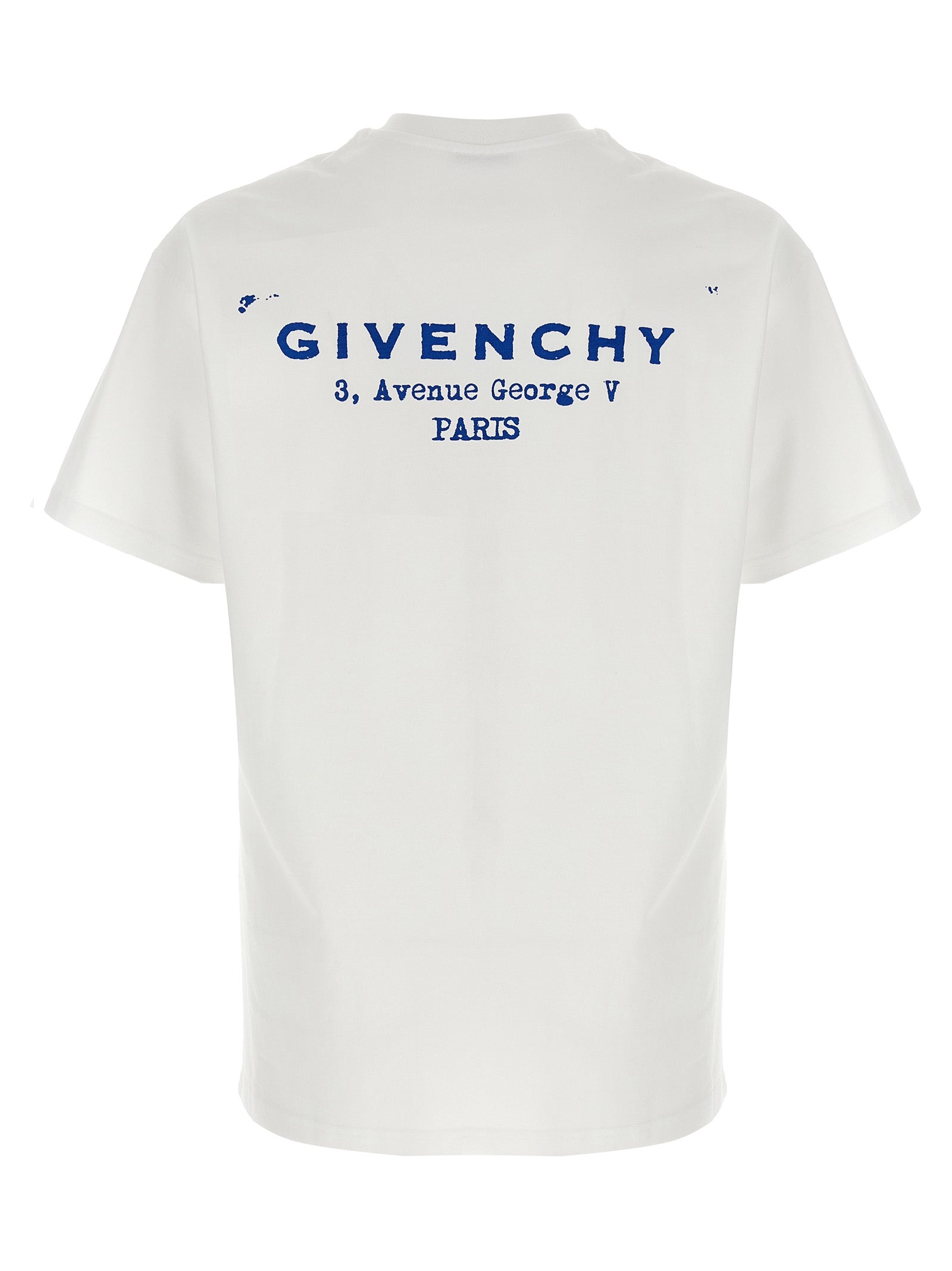 Weißes Baumwoll-T-Shirt