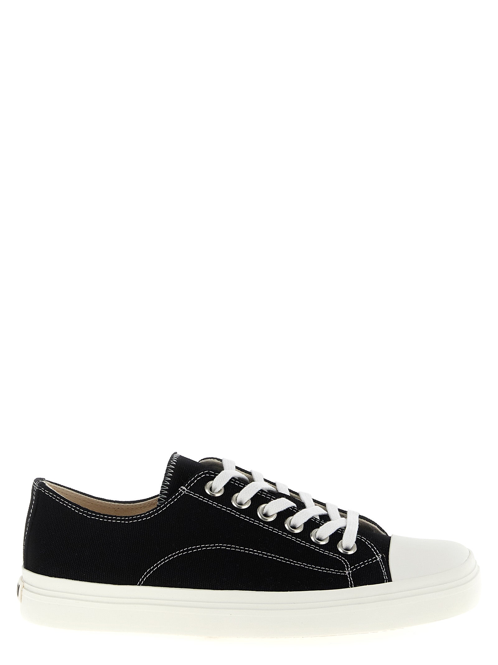Zweifarbige Baumwoll-Sneaker