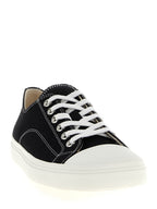 Zweifarbige Baumwoll-Sneaker