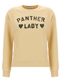 Beige Baumwoll-Sweatshirt