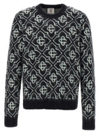 Mehrfarbige Strickjacke aus Nylon