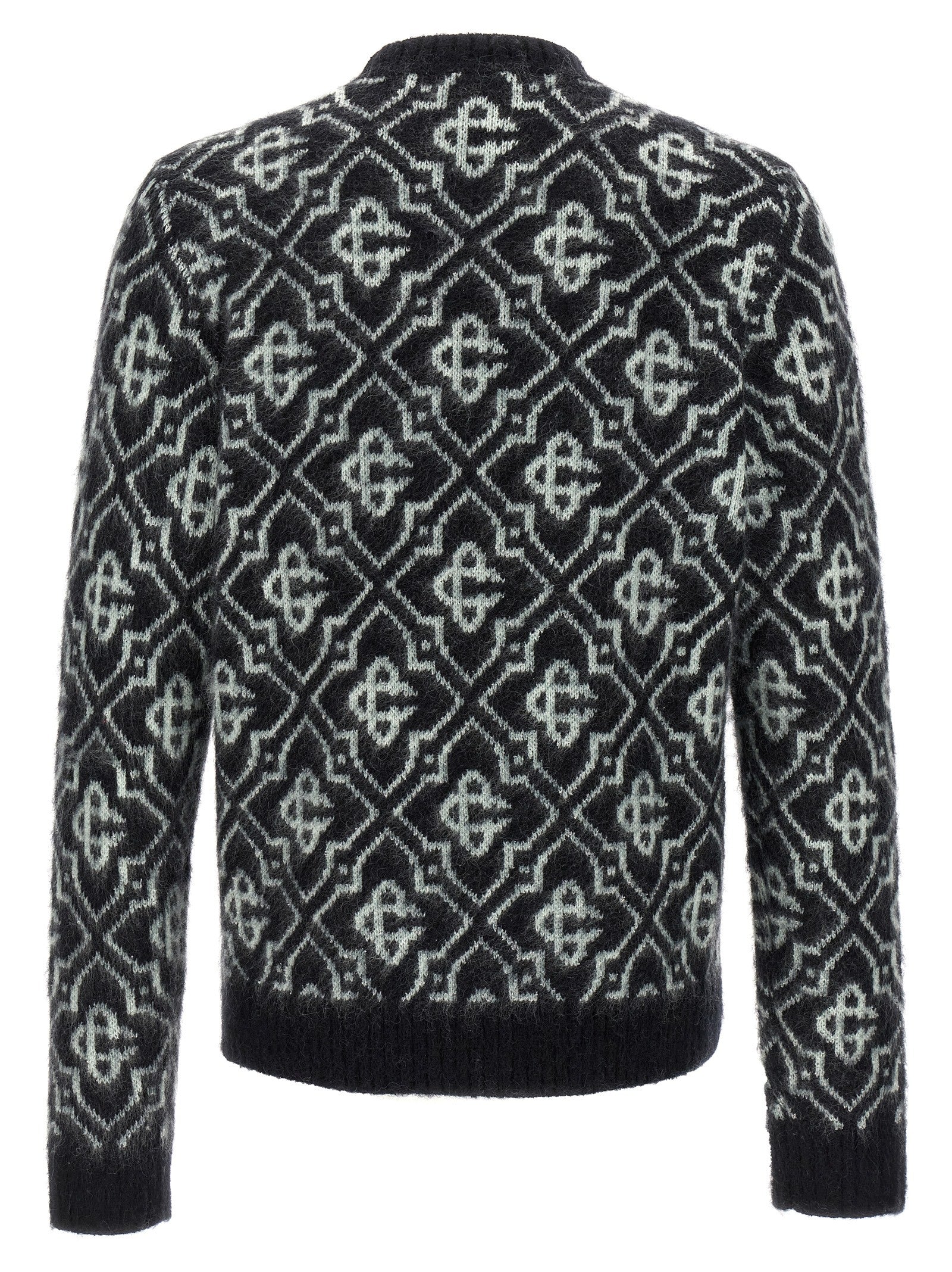 Mehrfarbige Strickjacke aus Nylon