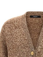 Beige Virgin Wool Cardigan