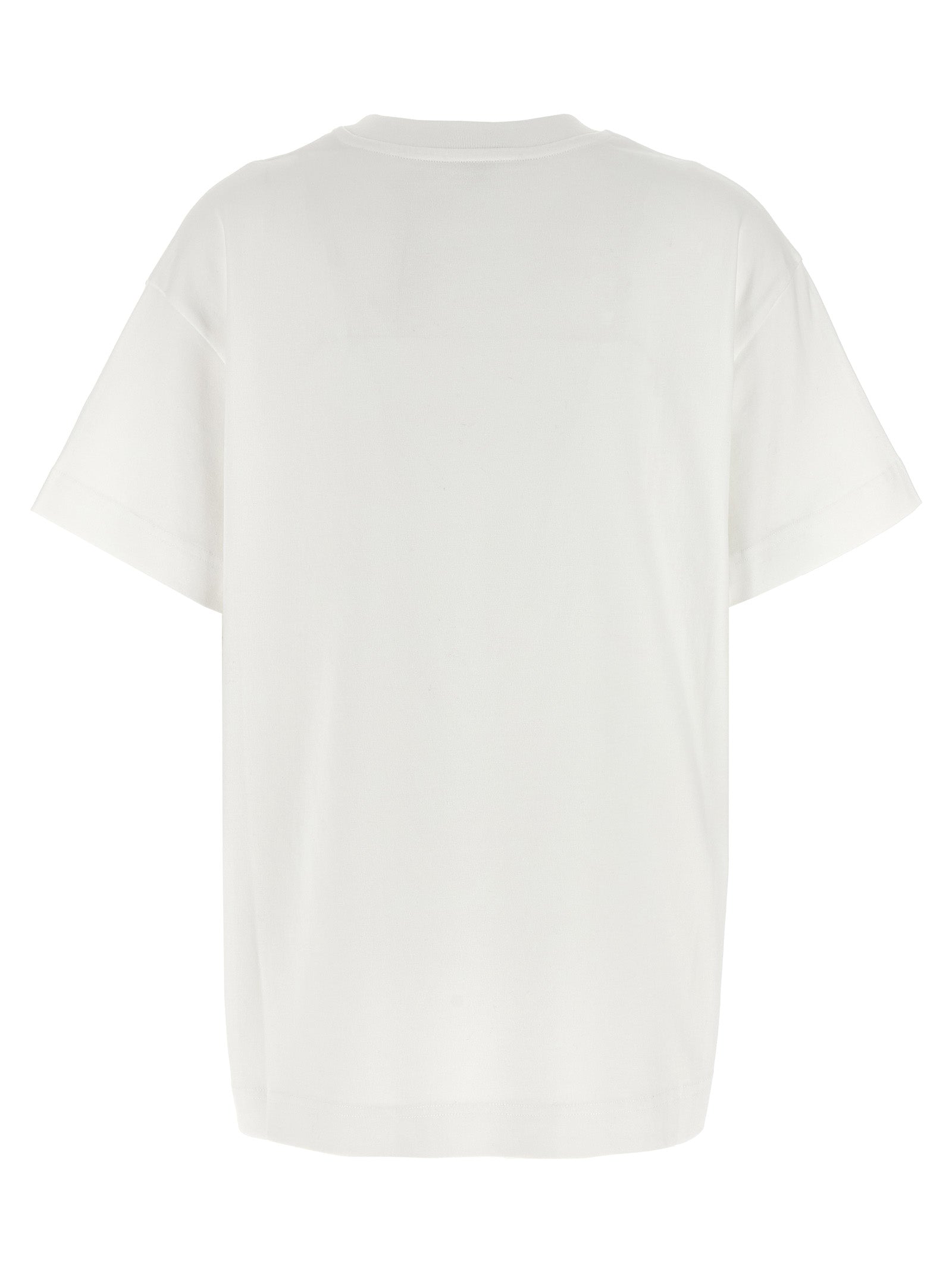 Weißes Baumwoll-T-Shirt