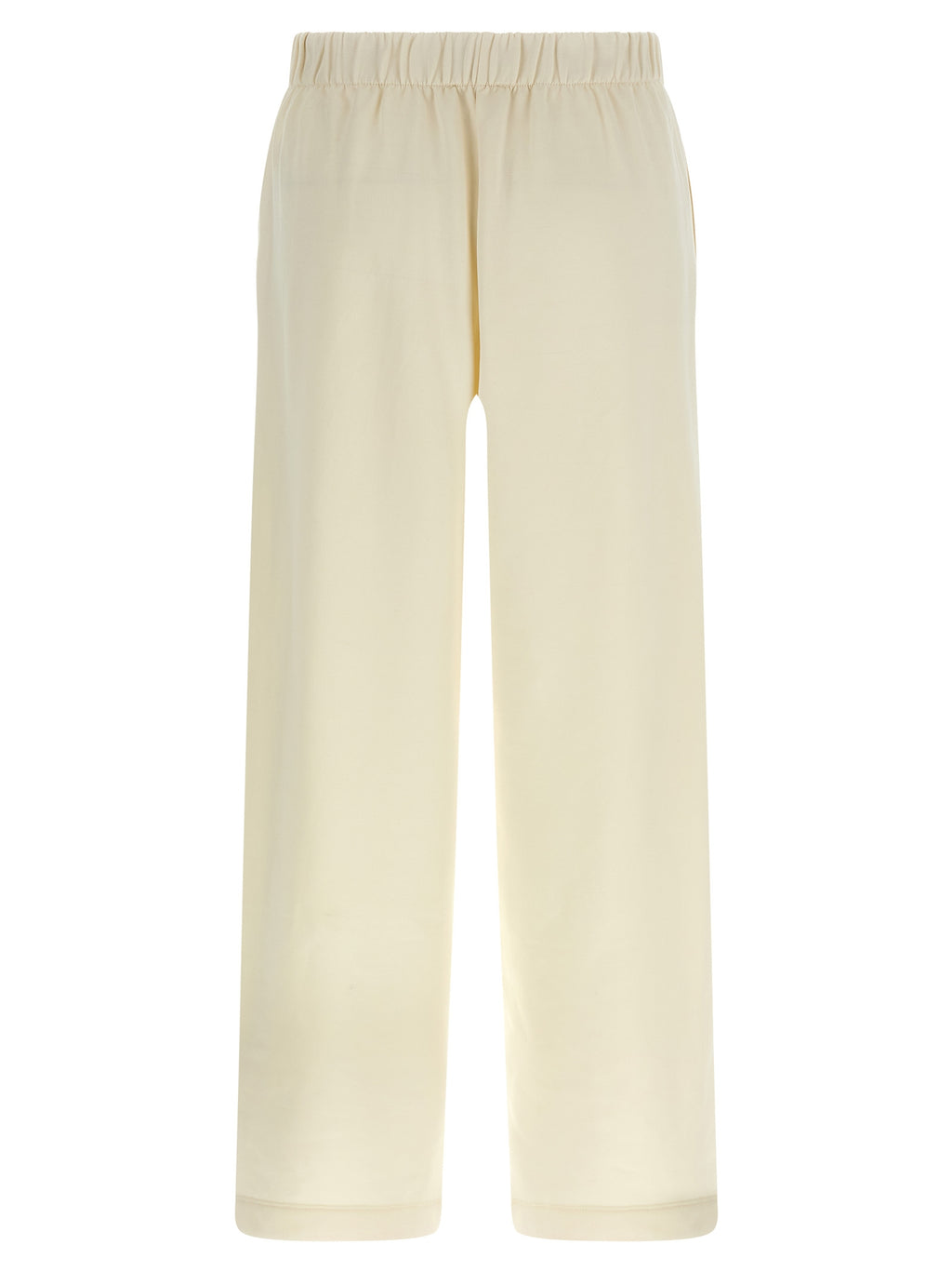 Weiße Seidenhose für den Alltag