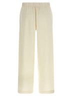 Weiße Seidenhose für den Alltag