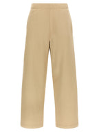 Braune Seidenhose Lässig
