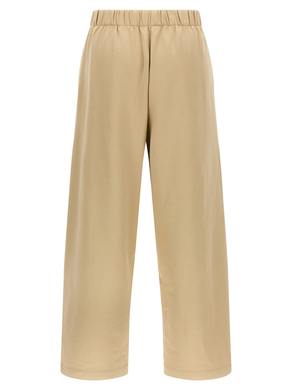 Braune Seidenhose Lässig