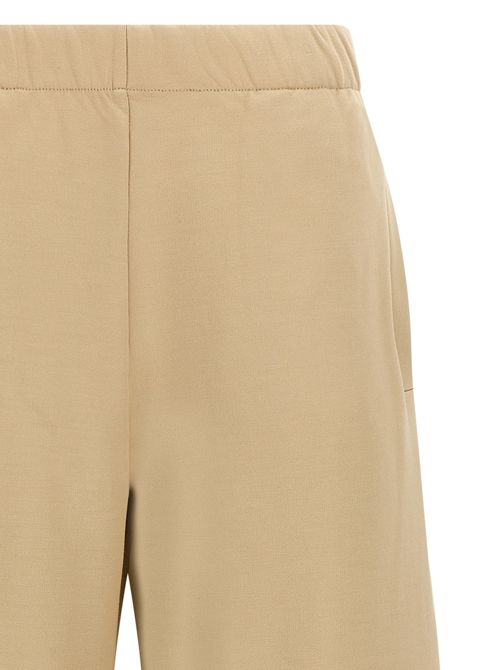 Braune Seidenhose Lässig