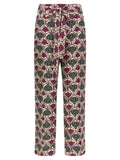Lila Seidenhose