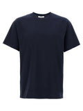 Blaues Baumwoll-T-Shirt