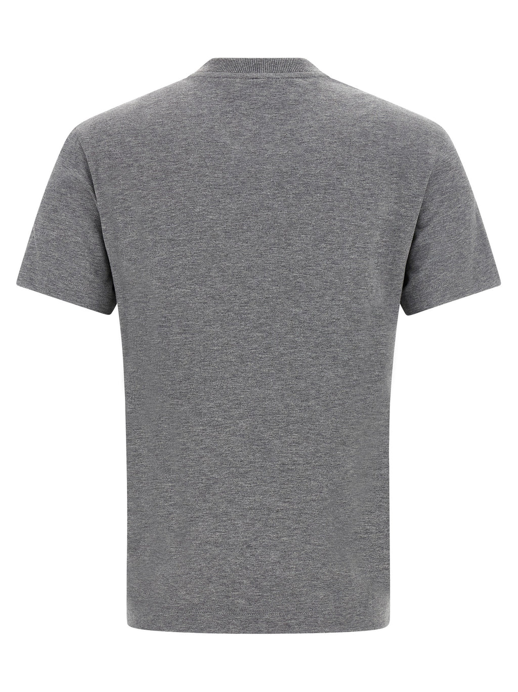 Graues Baumwoll-T-Shirt
