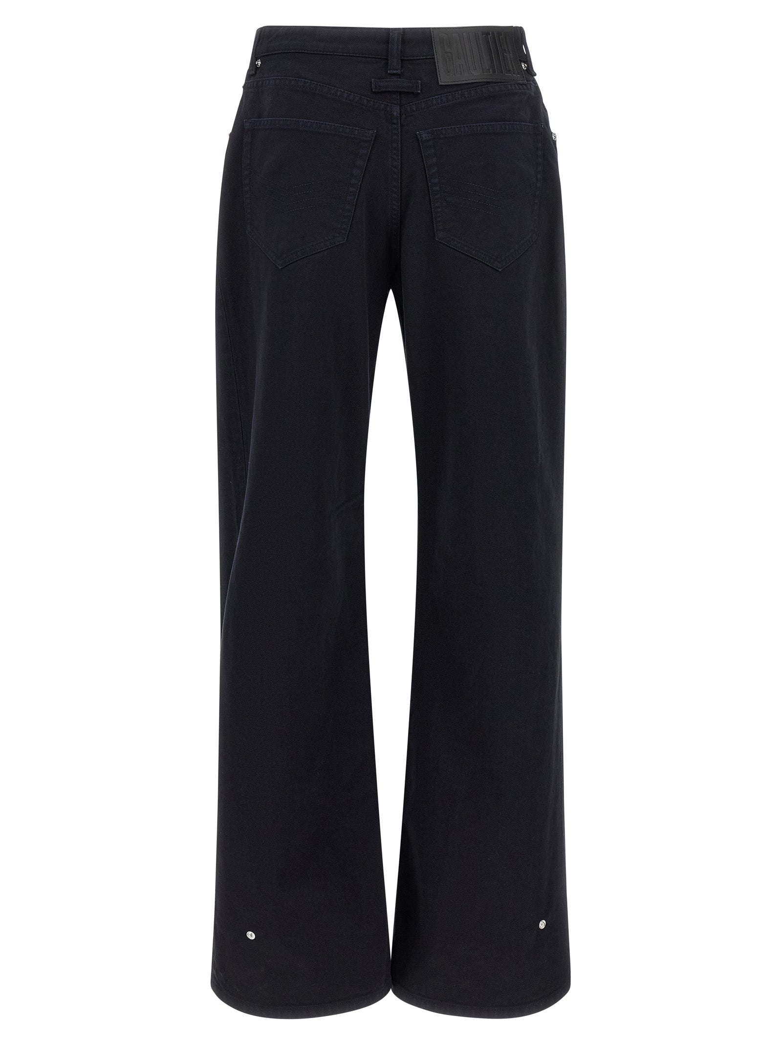 Blaue Baumwolljeans Denim