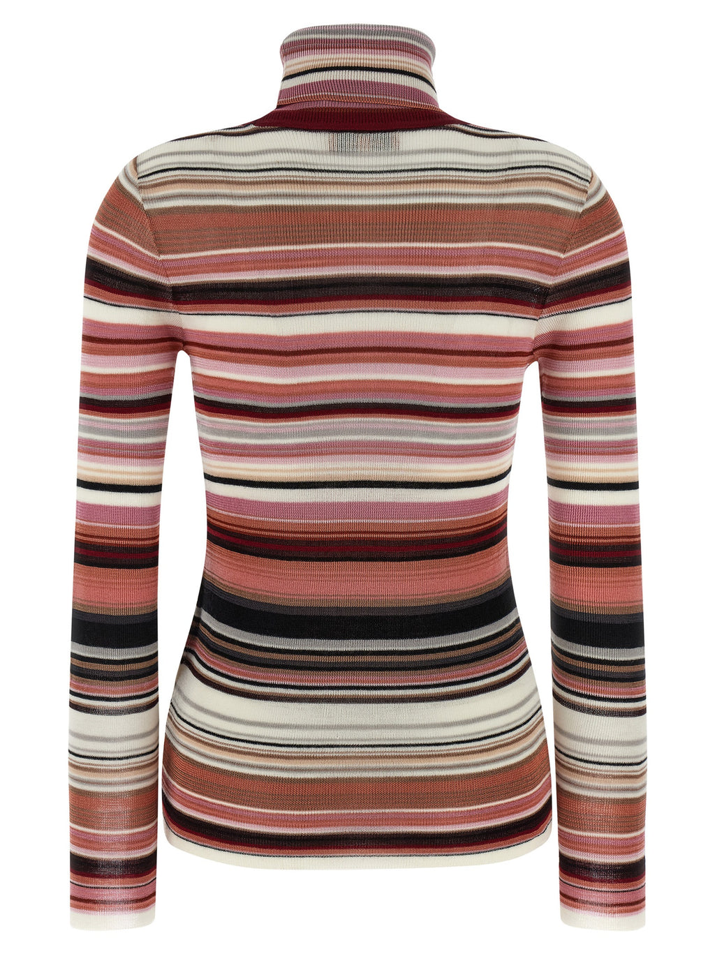 Mehrfarbige Strickjacke aus Viskose