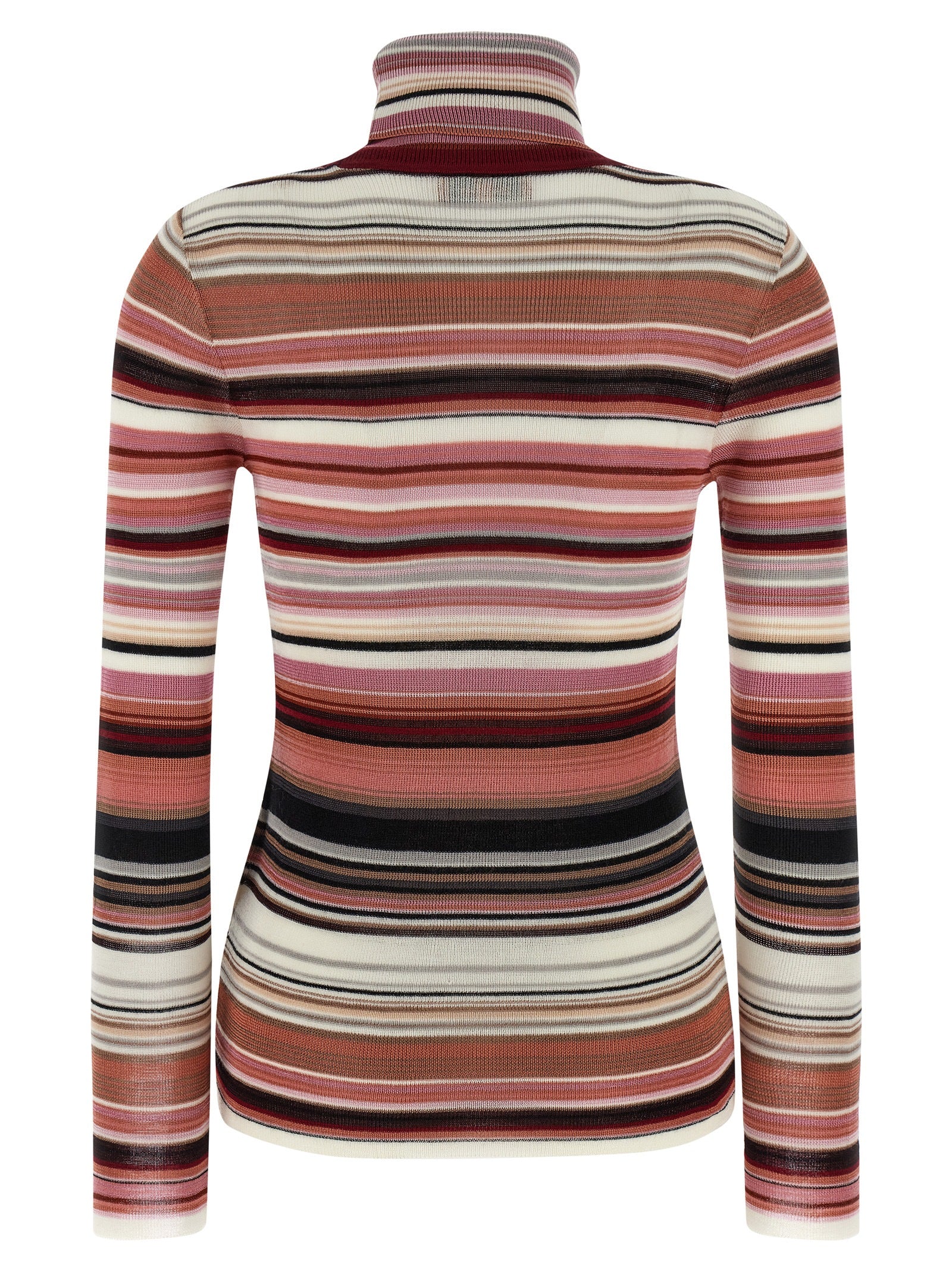 Mehrfarbige Strickjacke aus Viskose