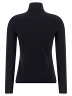 Blauer Kaschmir-Cardigan