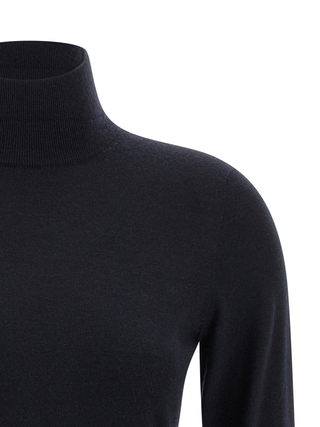 Blauer Kaschmir-Cardigan